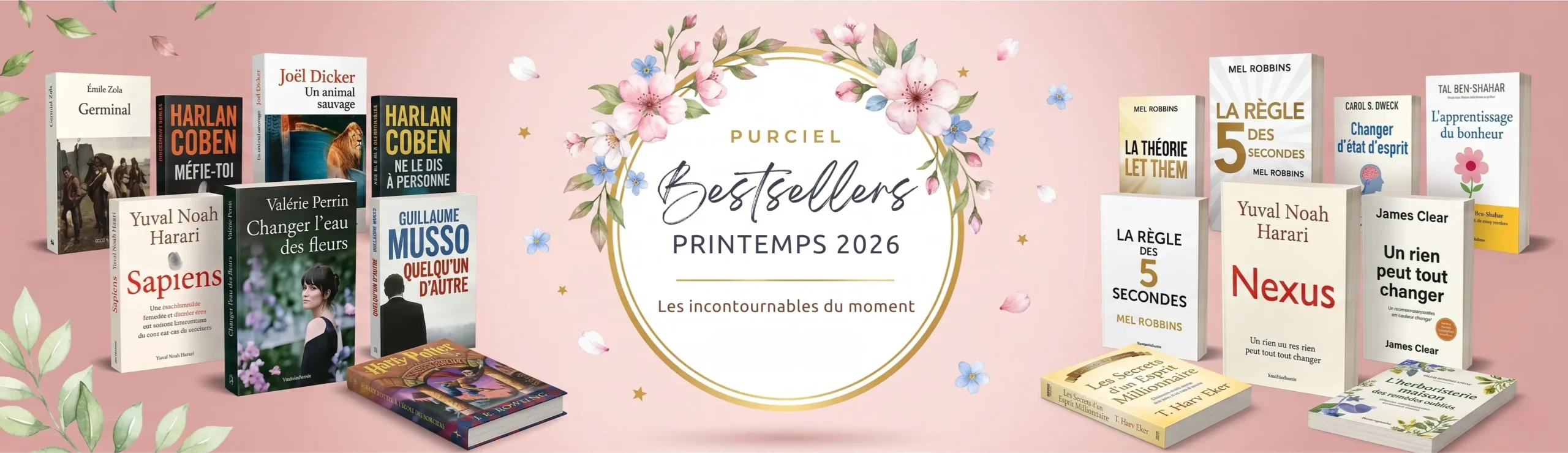 Sélection Bestsellers Purciel — Printemps 2026