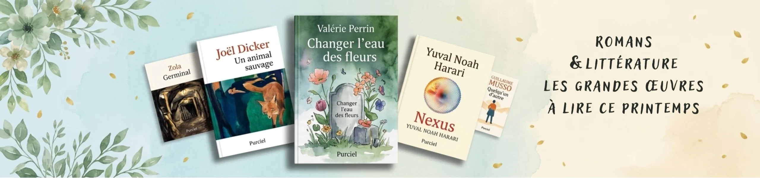 Sélection littérature et romans — Purciel